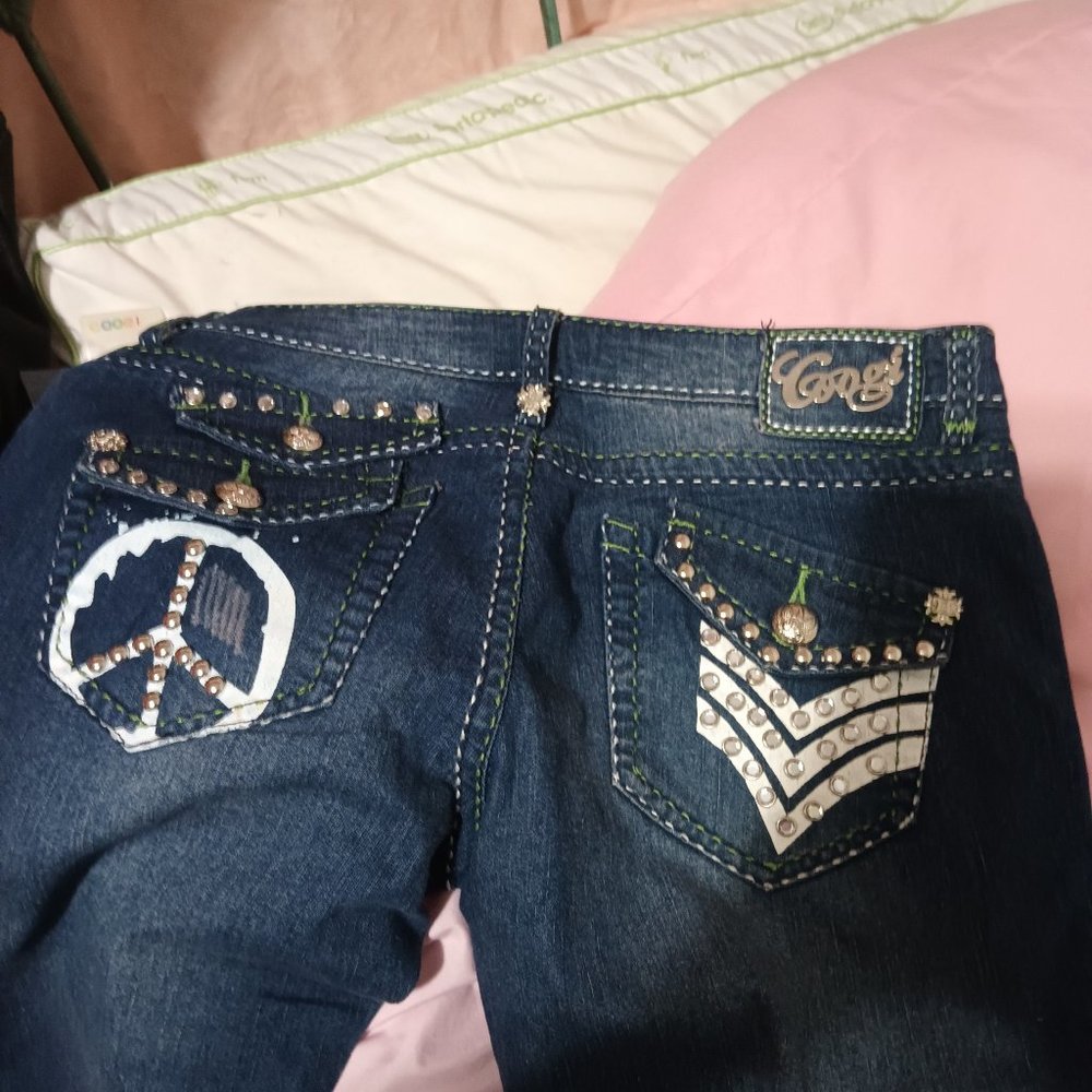 Coogi crop jeans